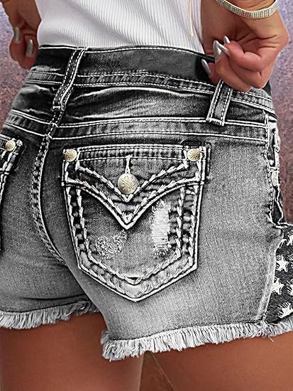 【HME】جينز |   أطلق العنان لجان - مراجعة Shorts Denim Frayed وسعره