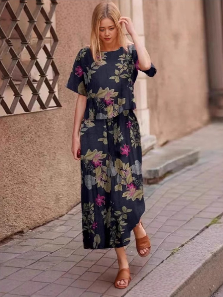 2025 ربيع وصيف جديد حجم كبير 2 - مراجعة Linen Pant Wide وسعره