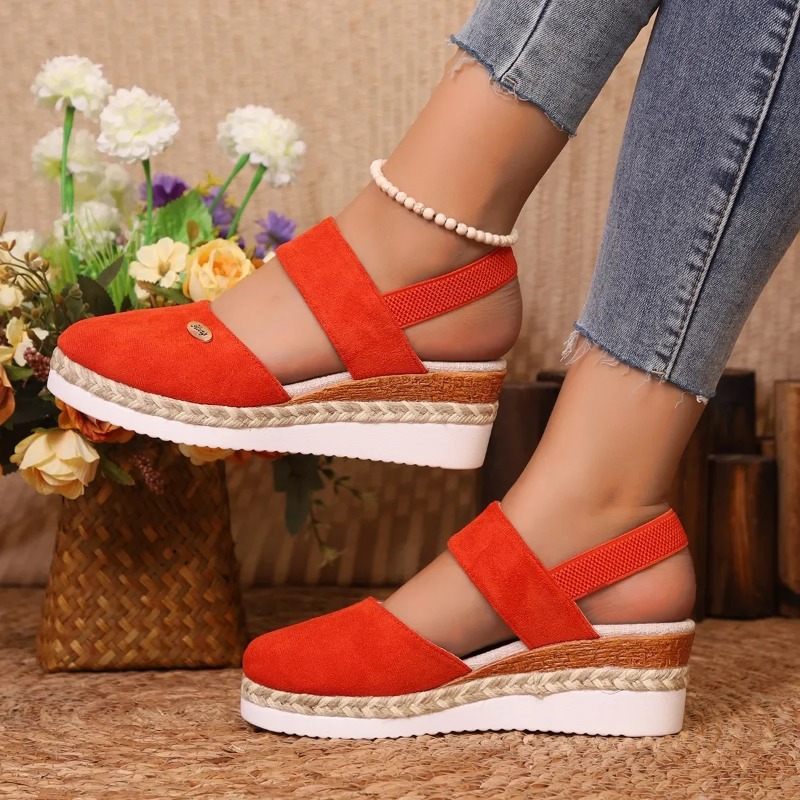 صنادل نسائية بكعب ويدج مغلقة م - مراجعة Wedge Espadrille Women وسعره