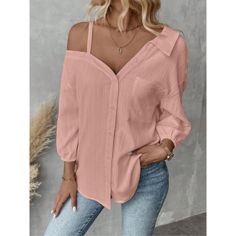 زائد Size1XL-5XL النساء البلوز - مراجعة Blouse Off Shoulder وسعره