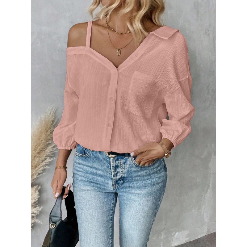 زائد Size1XL-5XL النساء البلوز - مراجعة Blouse Off Shoulder وسعره